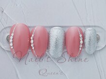 ネイルズシャインクイーンズ(nail's Shine Queen's)/上品トレンドアート