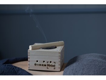 羽織の写真/温泉気分で芯から温まる♪お灸で冷え改善&代謝UP!ほぐれる癒やし体験◎