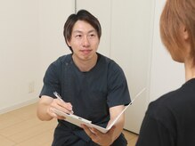 ひたち野うしく鍼灸院の雰囲気(丁寧なカウンセリングを心がけております。)