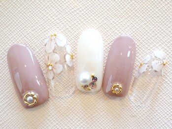 コエル(coel)/手描きフラワーネイル