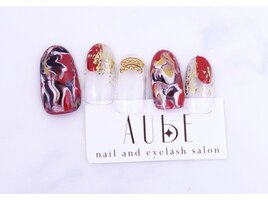 10月マンスリーネイル9180円