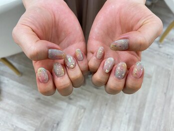 アバネイル 藤が丘(AVA NAIL)/【透け感シェルネイル】