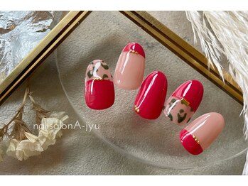 ネイルサロン アージュ(Nail Salon A jyu)/レオパードネイル