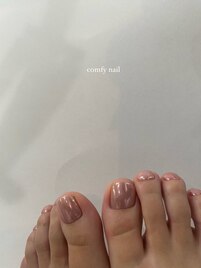 苺ミルクネイル