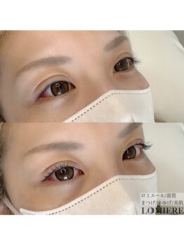 ロミエール 南草津店(LOMIERE)/まつげパーマ　¥6500