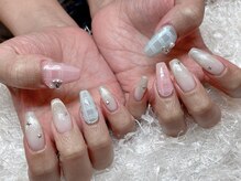 レアネイル 新宿(le'a nail)/チェックネイル