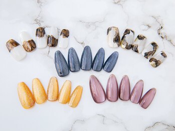 ハルネイル(haru. nail)の写真/大人女性におすすめサロン＊幅広いデザインをご用意◎飽きの来ない指先に♪話題のenoiを使用したデザインも