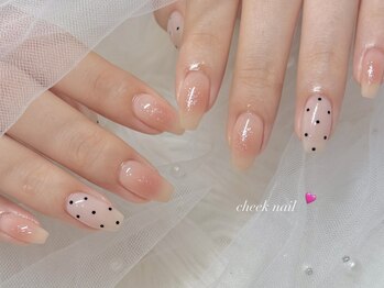 バベル 京橋店(Babel)/チークネイル ¥8000