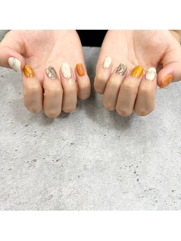 エクリュ(ecru..)/orange &nbsp;&nbsp;× &nbsp;&nbsp;nuance