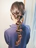 リハーサル付きヘアセット￥8000