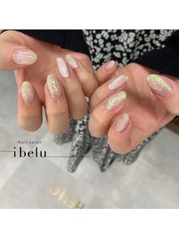 イベル 神戸三宮店(ibelu)/オーロラマグネットネイル