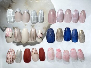 クレオ(Cleo)の写真/〈口コミ高評価サロン〉デザインに迷う方は定額［A.B.C］コースがオススメ★毎月トレンドデザイン追加♪