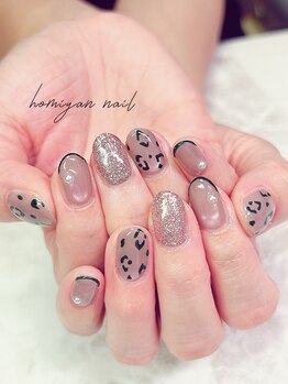 ホミヤンネイル(homiyan nail)/レオパード