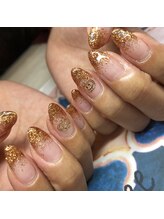 トータルサロン 白べぇーっ プラス/ラメグラデーション