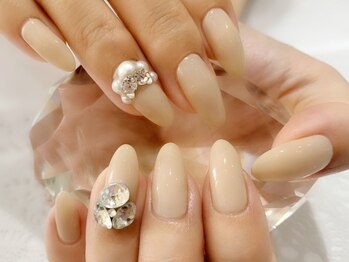 ビジューネイル♪