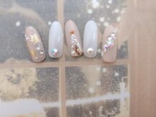 ネイルサロン&スクール ジーナ(GINA)/きれいめパールクリスマス