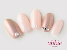 ネイルサロンアビー 北千住店(abbie)/ピンクミラーネイル　￥9207