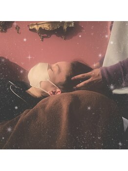 癒し～ぷ 立川店/眼精疲労コース施術風景【立川】