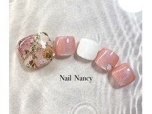 ネイルナンシー(Nail Nancy)の雰囲気（footネイル　人気ニュアンスアート。甘皮ケア込み／カラー変更ok）