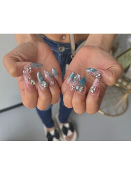 長さ出しのできるサロン