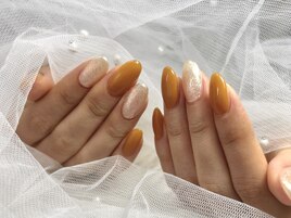 からし色×シルバー