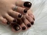 【フットネイル】持込OK★アートコース　¥9350
