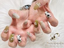 ノーラスリエン 銀座(NOLASLIEN)/アニマル柄ネイルデザイン 銀座