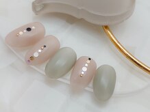 ネイルサロンアンドスクール ディスディアーナ(Disdirena)/4月ジェル定額Aコース/シンプル