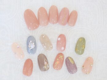 ネイルサロン ミル(Mille)の写真/肌を美しく魅せる絶妙カラーと丁寧なケア。30代からの大人女性に贈る、洗練された上品シンプルネイル♪
