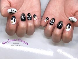 【自爪ネイル】ハロウィンネイル