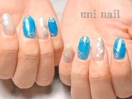 水彩ニュアンスネイル