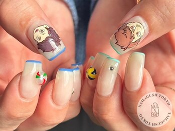 ネイルズガッシュ 溝の口店(NAILs GUSH)/痛ネイル/推しネイル/キャラ/3D