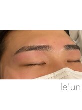 ルアン 表参道店/メンズ美眉毛スタイリング