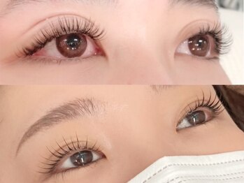 シュクレ 安城店(shucre)の写真/お悩みに応じて選べる【マツエク☆フラット/3Dライト/Wフラット】【まつげパーマ☆パリジェンヌ】