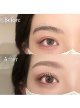 アンフルール 新宿店(Une fleur)/【ラッシュリフト×アイブロウ】
