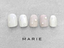 ザ マリー 三条店(THE MARIE)/5)8000円 綺麗めネイル 1128e