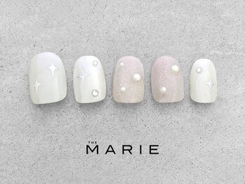 ザ マリー 三条店(THE MARIE)/5)8000円 綺麗めネイル 1128e