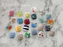 リオッサ オブ ラグーン(RIOSSA of Lagoon)/フットネイルデザイン