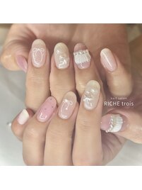 キュートなフリルネイル！