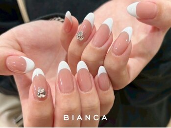 ビアンカ 今池店(Bianca)の写真/360度どこから見ても美フォルム☆指先を美しく魅せる大人上品が人気！【オフィス/マグネット/トレンド】