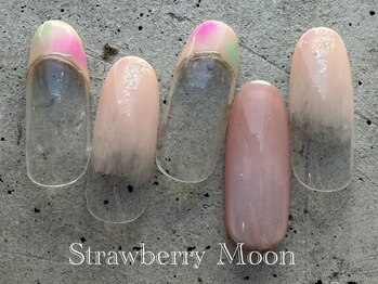 springフレンチネイル　￥7980