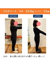 ラサンテ整体院(La Sante)/50代女性/鏡を見る事が楽しみに