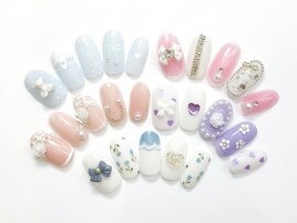 ジェル定額￥8990☆フラワー