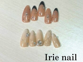アイリーネイル(Irie nail)の写真/オフィスでもOKな肌なじみのいい、ヌーディーカラーで可愛らしく品のあるネイルに仕上げます*