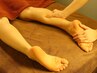 《下半身の疲れに◎》足湯5分+足裏リフレ30分+整体ほぐし30分 ¥4800