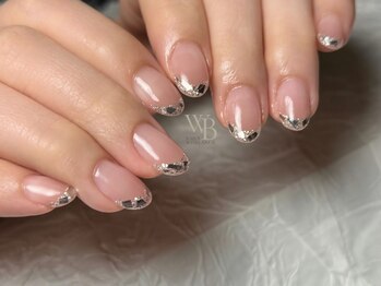 ネイルズ ウィスブランカ(Nails wisBlanca)の写真/《三ノ宮駅すぐ》選ぶ時間さえ”ときめく”定額メニュー◇大人可愛い指先を叶えます*ネイル初心者さんも◎