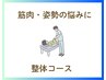 【2回目以降の方】整体　約40分/5,500円