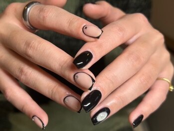 リノリー 仙台店(rinory)の写真/シンプル～トレンドまで豊富なデザイン◎持ち込みデザインコース¥8500~☆マンスリー定額ネイルTrend¥7500◎