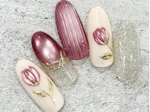 チェリーズネイル(Cherrys Nail)/マグネット チューリップネイル