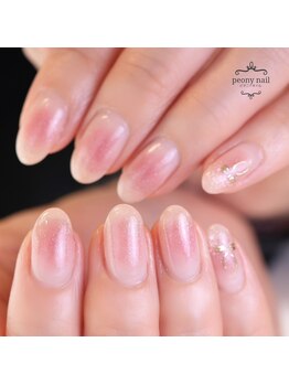 ピオニーネイル(peony nail)/濃いピンクのチークマグ